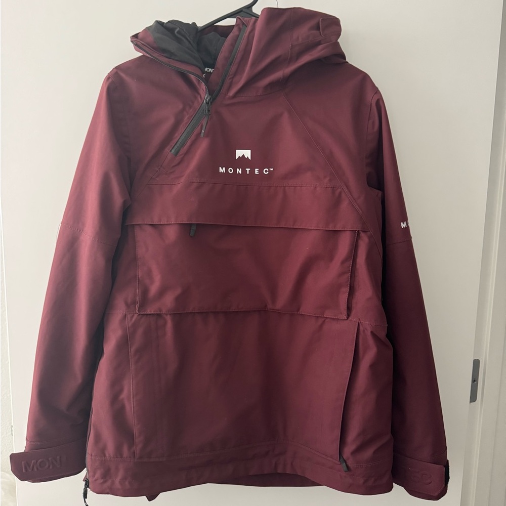 Montec Ski/Snowboard Jacket - Burgundy
